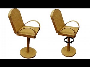 Diy" OFFICE CHAIR" how to make simple chair from cardboard