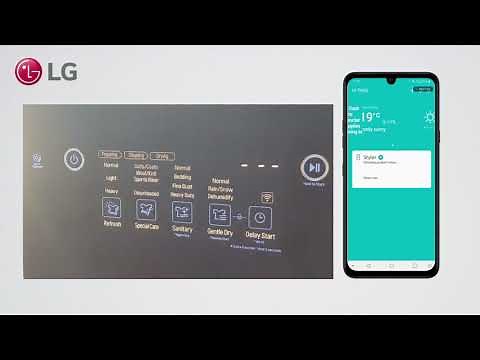 [LG ThinQ + Styler] - How to connect your LG Styler to LG ThinQ (Android phone)