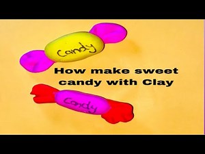 How to Make Realistic Sweet Candy with Clay | DIY Miniature Candy Tutorial