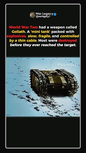 The Mini Tank That Never Worked #ww2 #shorts