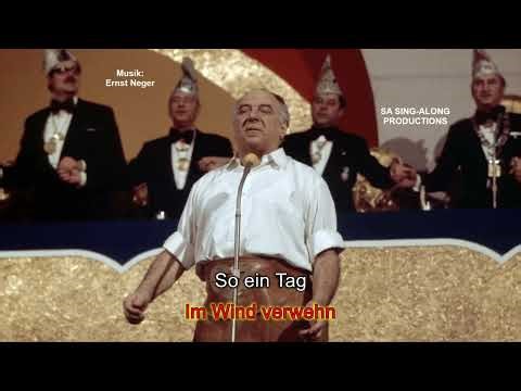 So ein Tag, so wunderschön wie heute - Ernst Neger (mit Text) HD