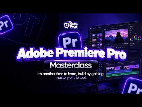 🔴 LIVE: Adobe Premiere Pro Full Course for Beginners 2026 | 4+ Hour Video Editing Masterclass