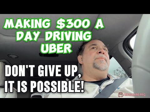 How I Make $300 Everyday Driving Uber - A Step By Step Guide