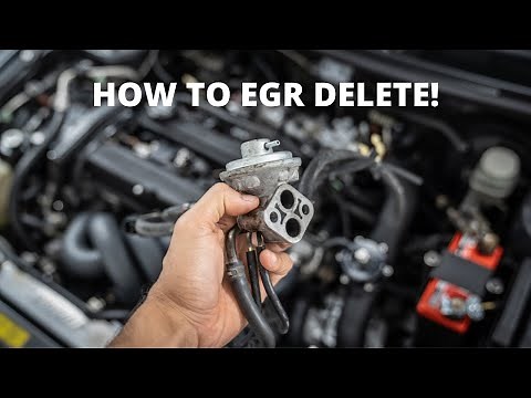 How to remove/delete the EGR system on your EVO!
