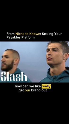 @SlashFinancial From niche to known:scaling your payable platform 💡#podcast #viral #shorts#money