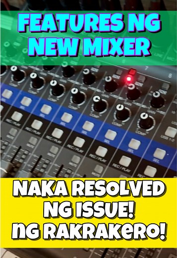 Bagong Mixer para sa IeM Setup