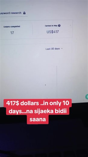 417dollars in 10 days of may #ONLINEWRITING #typingfordollars #earnonline #fyp #fyp