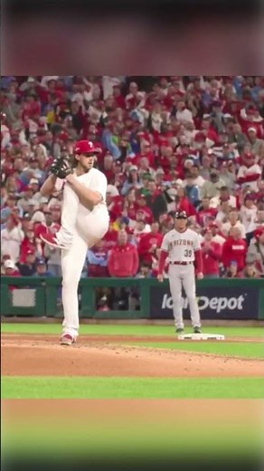 Aaron Nola Slow Motion Pitching Mechanics Baseball Throwing Instruction Video Analysis Pitcher Tips