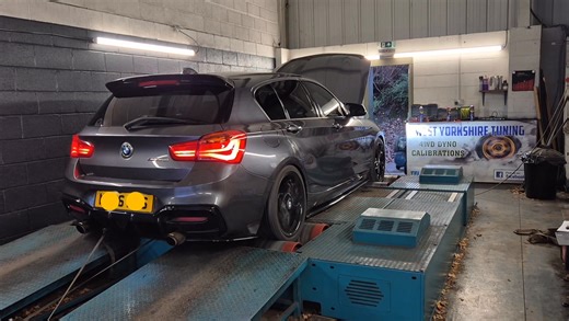 ***DYNO PROVEN GAINS!!*** MAP FIX!! BMW 135i 3.0 Turbo 326BHP - Performance Remap (Stage 1) We custom tuned this BMW 135i on our calibrated 4WD dyno! We have tuned and developed extensively on the N55 engine producing outstanding results and come very highly recommended on the F20 owners groups with customers travelling from all over the UK! This was no different with customer travelling a 6 hour round trip from Watford to fix his badly tuned vehicle! Customer actually took this vehicle up to Sc