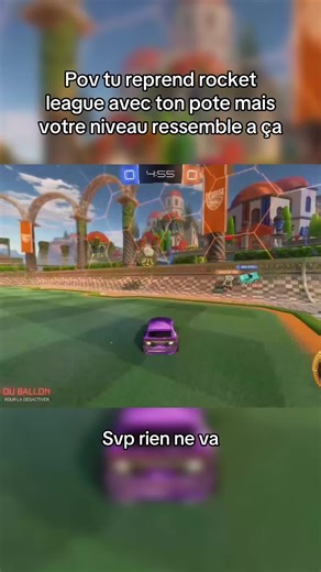 Reprise de Rocket League entre amis : un niveau hilarant