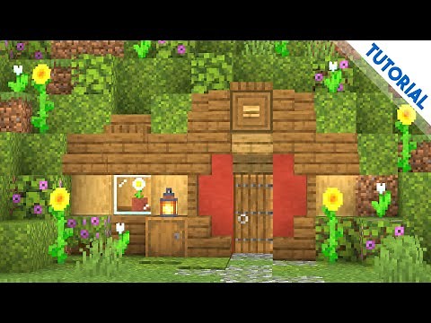 How to Build a Simple Hobbit House (Minecraft 1.18 Tutorial)