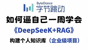 【DeepSeek大模型保姆级教程】2025最全最细自学AI大模型全套教程，DeepSeek R1本地部署+搭建企业级私有知识库实战一次性全讲明白了！
