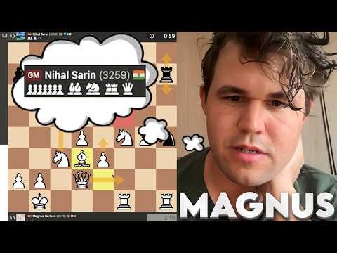 TITLED TUESDAY! GM Magnus Carlsen vs GM Nihal Sarin