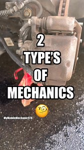 🤷 “2 Types of mechanics 🧐￼…. Which one are you?……😎 | My Mobile Mechanic / Auto Repair & Brake Replacement.