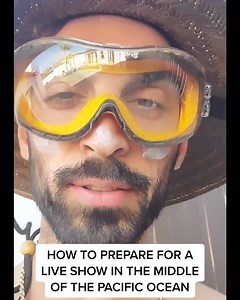 1.3K views · 49 reactions | HOW TO PREPARE FOR A LIVE SHOW IN THE MIDDLE OF THE PACIFIC OCEAN | MAGIC GIANT | Facebook