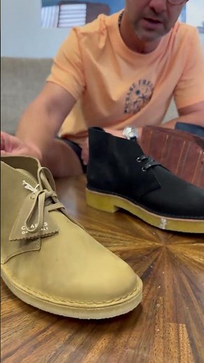 Clarks Desert Boots.