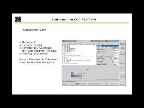 Heidenhain | CNCpilot 640 | Webinar | CNC Drehen