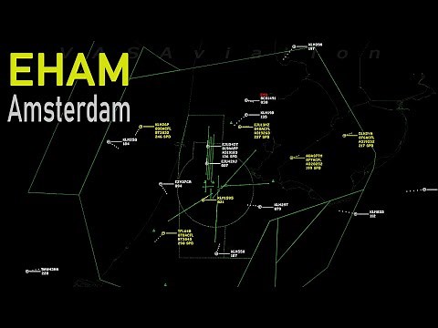 ATC RADAR | [EHAM] | Amsterdam Approach/Departure