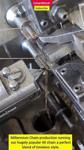 Australian made jewelry is made our Millennium Chain production of 40 chain#trending#viral#pluging