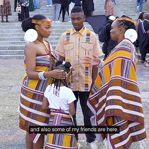 [VIDEO] Hope Mudau, a proud Master of Science in Engineering graduate, walked the spring 2025 stage in her traditional Venda attire – a tribute to her maternal grandmother and the roots that continue to ground her journey. Surrounded by her family, she carried her culture with pride while celebrating this milestone. Now, with her MSc in hand, Hope says she is one step closer to her "red gown moment" – the PhD she has set her sights on. Her story is a reminder that achievement is not only persona