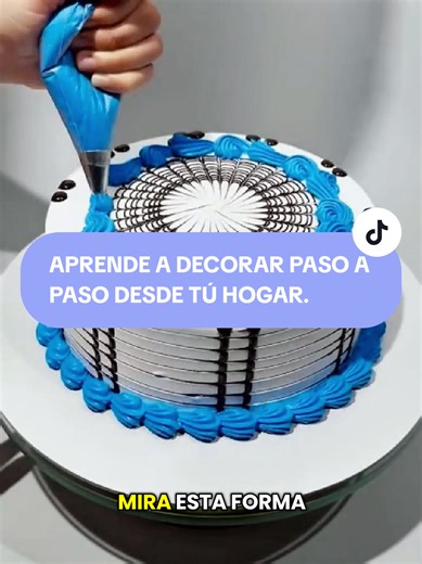 Aprende a Decorar Pasteles desde Casa
