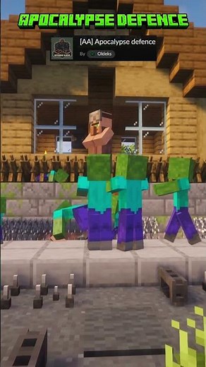 Minecraft Zombie Apocalypse Mods! #13 #shorts #minecraft