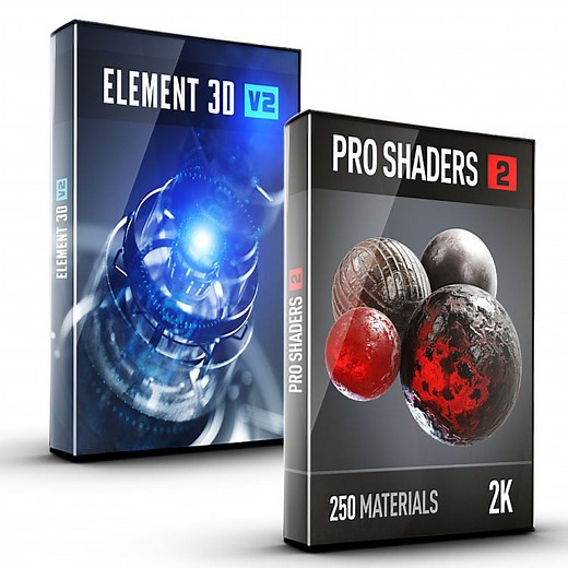 Video Copilot 3D Shader Bundle (Element 3D   Pro Shaders 2)
