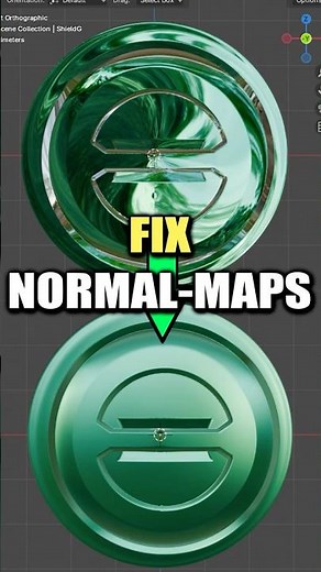 Blender: How To FIX BROKEN Normal Maps