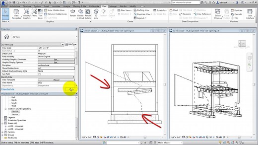视频：控制隐藏线