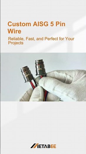 Custom AISG 5 Pin Wire Assembly – Perfect for Communication Systems