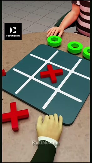 Still losing Tic Tac Toe? You’re playing it wrong! 🤯🔥#facts#factinovum