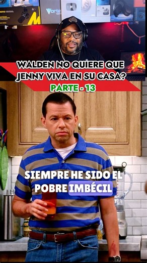 Walden le dice a Alan que se ponga en el lugar de Jerry? Serie dos hombres y medio #comedia #humor