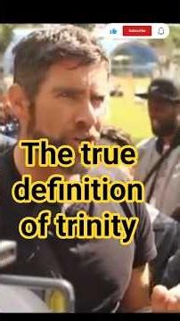The true definition of trinity! #religion #viral #christian #muslim