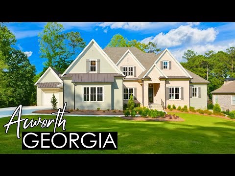 NEW Luxury Home for Sale in GATED GOLF COURSE Community NW of ATLANTA | Ultimate Dream Home Tour