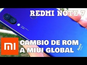 Redmi Note 7 instalar ROM GLOBAL