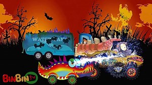 Big Truck   Evil Crocodile Truck   Dump Truck   Water Tank   Scary Videos for Children   BinBin Tv