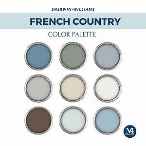 French Country Sherwin Williams Paint Palette: Home Interior Color Guide (digital Download) - Etsy Canada