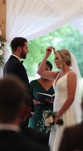 Bride Removes Her Face Mid Wedding — What’s Underneath Shocks Everyone 😳💍