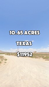 10.65 Acres for Sale in Hudspeth County, Texas for $11,952. Dirt road access. #foryou #instadaily #texas #realestate #land #forsale #sale #fbreels #property #reels #fypシ゚#texasrealestate #houston #viral #texasrealtor #realtor #properties #landforsale #realtors #fyp #sales #realestateinvesting #propertyforsale | Globally.land