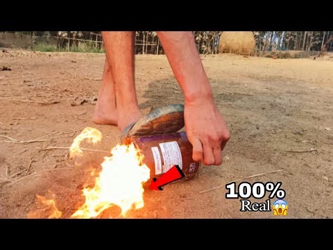 I DIY Calcium Carbide 2 Amazing potato cannon Gun with Bottle🔥😱|| Science Experiment