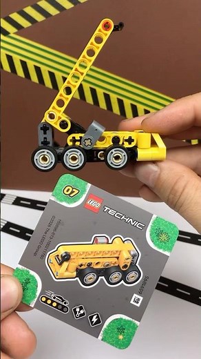 LEGO Technic #42233 Mighty Machines Series 1 Mobile Crane is ready for duty ⚠️💪🏼 #legotechnic