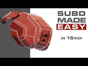Blender Subd Modeling For Hard Surface Tutorial
