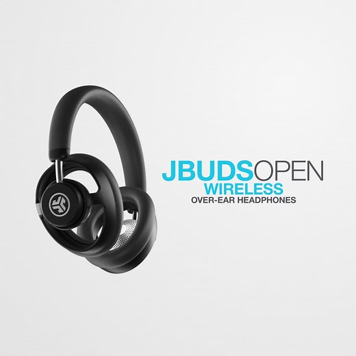11K views | JBuds Open Headphones deliver the immersive sound you love without blocking out life’s details. These open-back, open-ear headphones are designed with Cloud Foam comfort, a breathable open-ear fit, and rotating earcups that rest gently around your ears. | JLab | Facebook