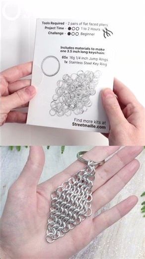 Chainmail Keychain Crafting Kits