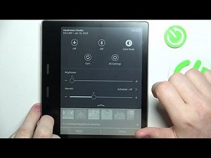 How to Invert Black & White Colors on AMAZON Kindle Oasis