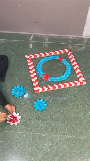 Recycle plastic spoons craft #crafts #idea #homedecor | Deep's CRAFT