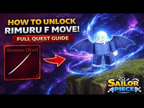 How to Unlock Rimuru F Move in Sailor Piece | Unlock Rimuru F Move FAST in Sailor Piece