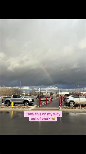 Welcome to Michigans false spring in January. It’s all rainbows and sunshine over here folks 🌈☀️🥳🥰 Don’t worry winter will be back later this week 🥲😂#michigan #doublerainbow #rainbow