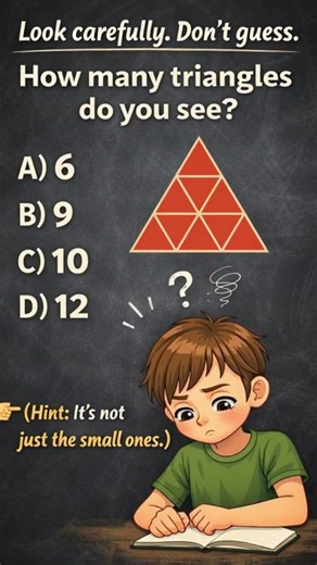 Don’t Guess! Count ALL the Triangles