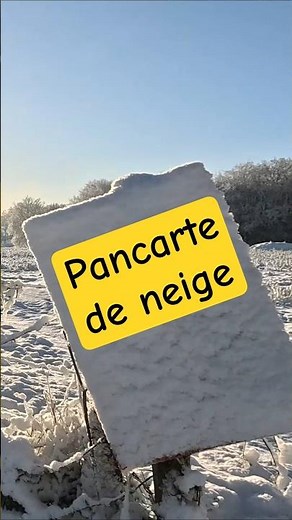 snow signs